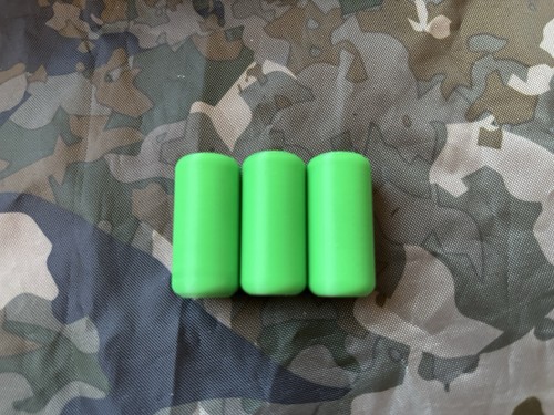 Carp fishing bobbin - heads, x3